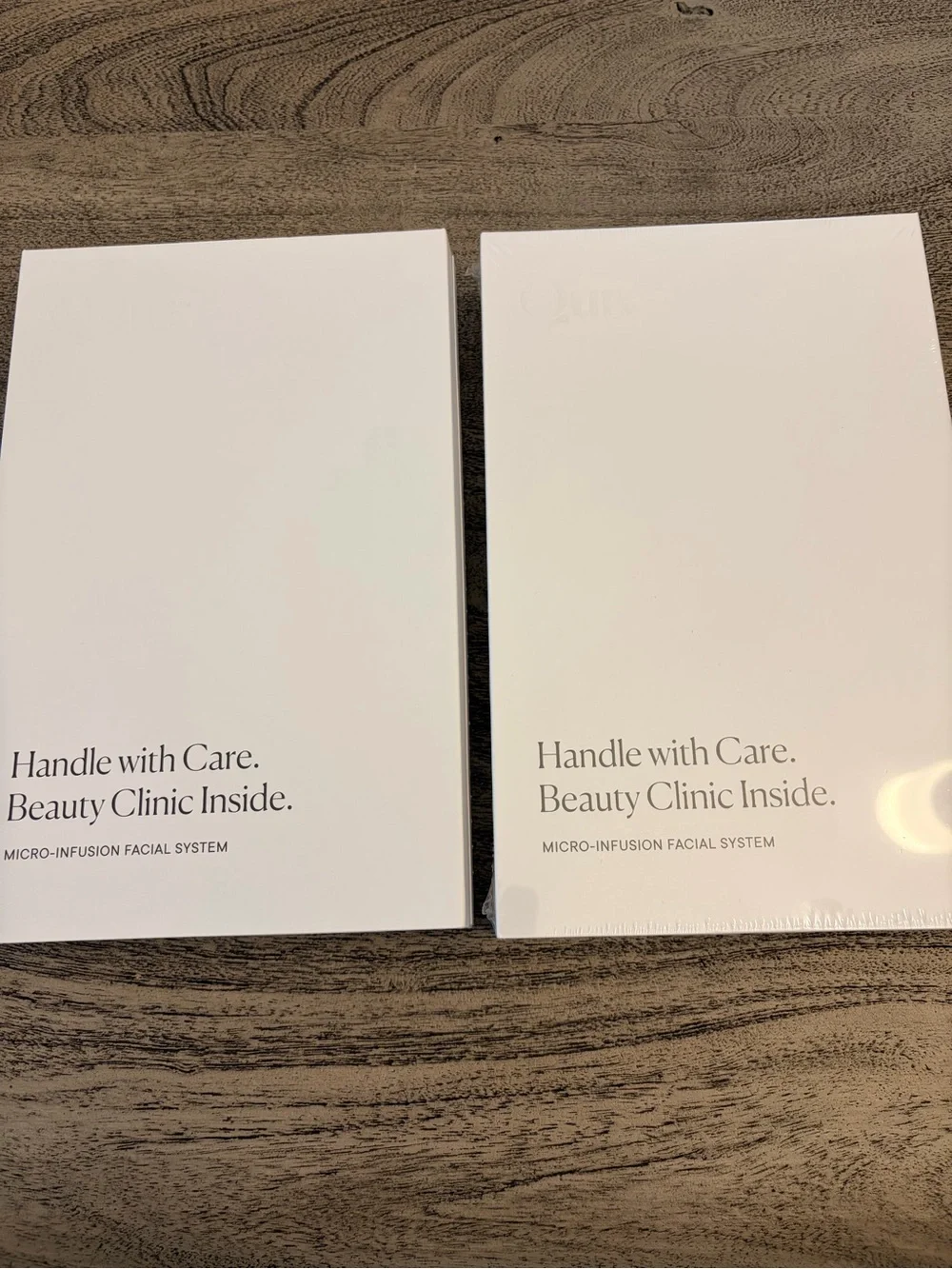 Qure Micro-Infusion Facial System 6 Month Supply Sealed and NIB